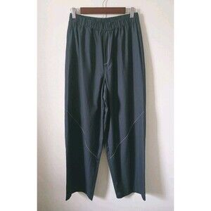 Collusion Womens Flare Wide Leg Oversized Gray Baggy Pants High Rise Size L